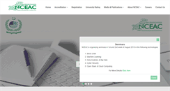 Desktop Screenshot of nceac.org